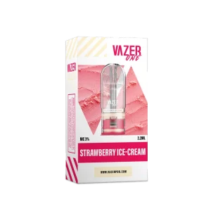 Vazer one pod strawberry ice cream vape pod